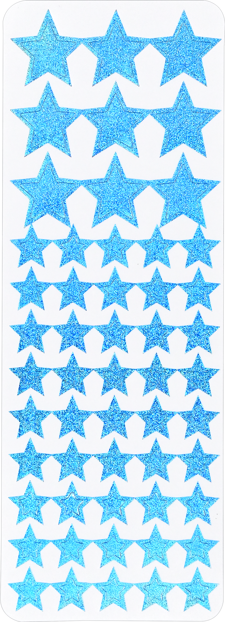 Stickers - Color Foil Stars Sticker Set