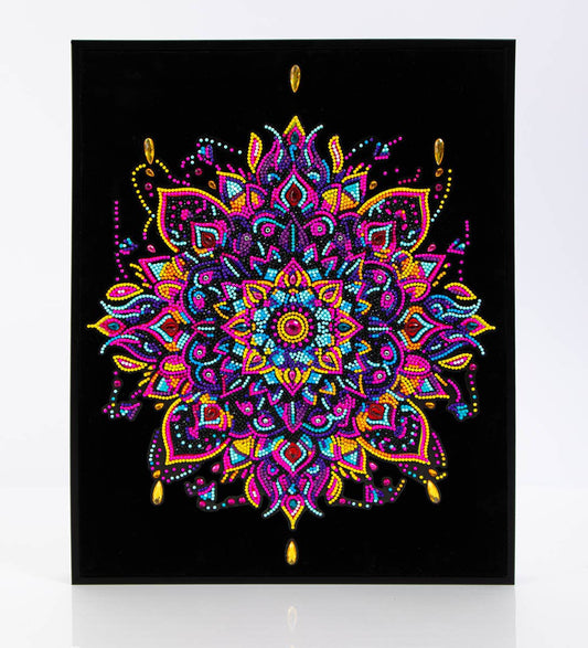 Diamond Dotz - Neon Flock Mandala