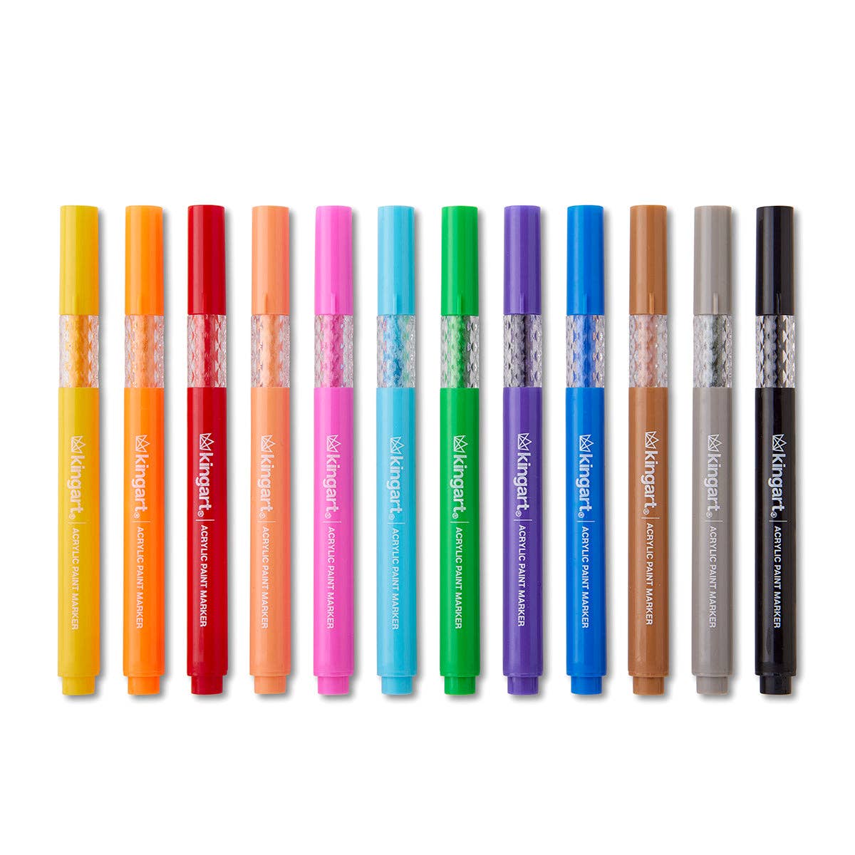 Markers - Acrylic Paint Markers Set – Includes Storage Case - 60 Colors