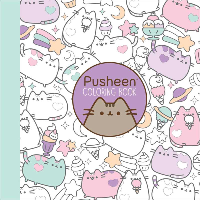 Coloring Book - Pusheen Coloring Book by Claire Belton: Paperback; 96 pages