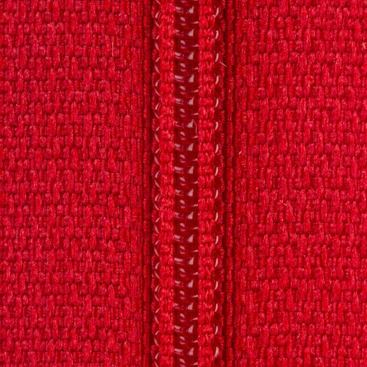 Zipper - Coats All-Purpose Plastic Zipper 14" Atom Red
