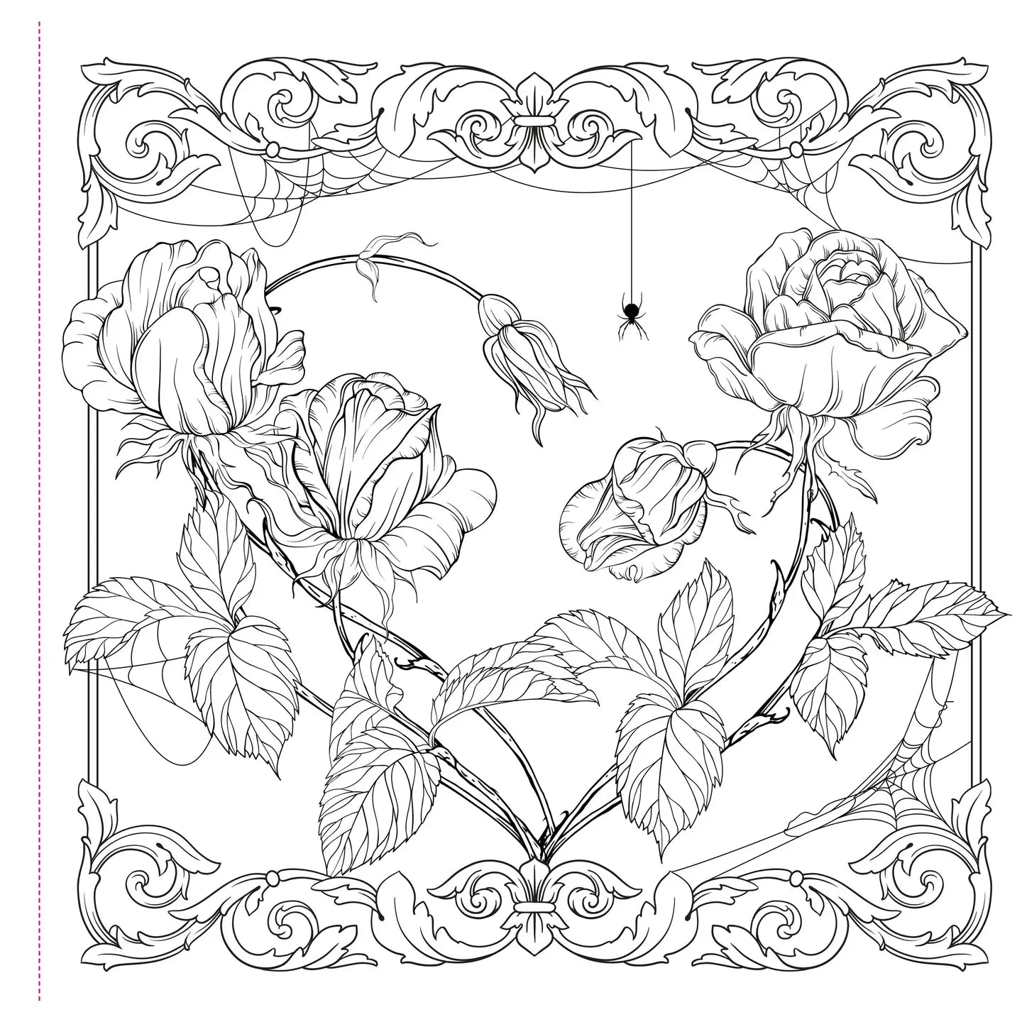 Coloring Book - Goth Garden Adult Coloring Book