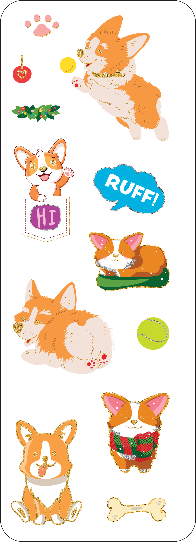 Stickers - Corgis