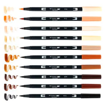 Markers - Dual Brush Pen Art Markers: Portrait - 10-Pack
