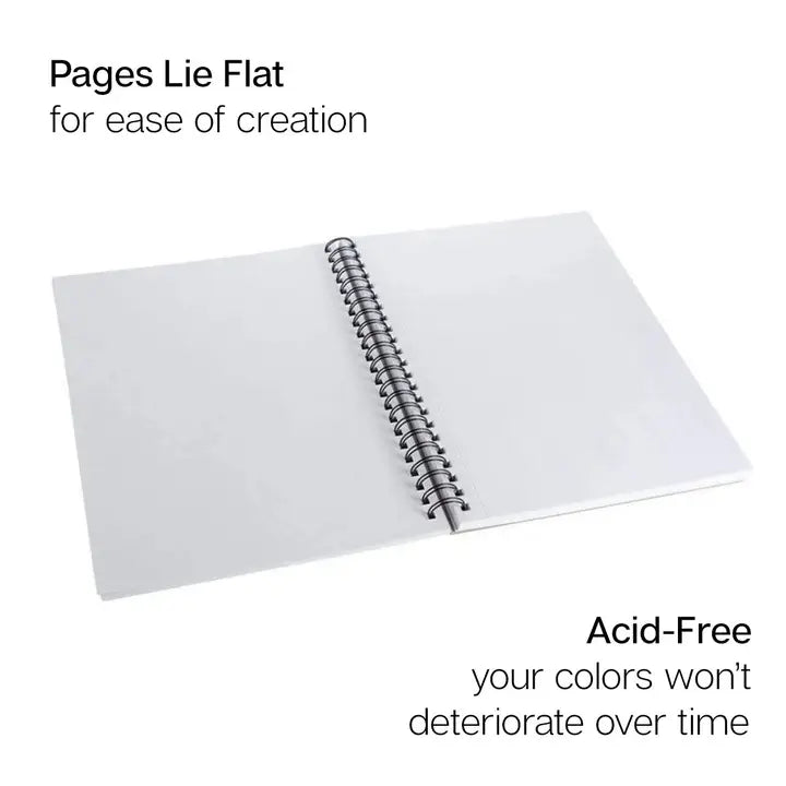 Marker Paper Pad - Spiral Bound - 9” X 12” - 50 Sheets