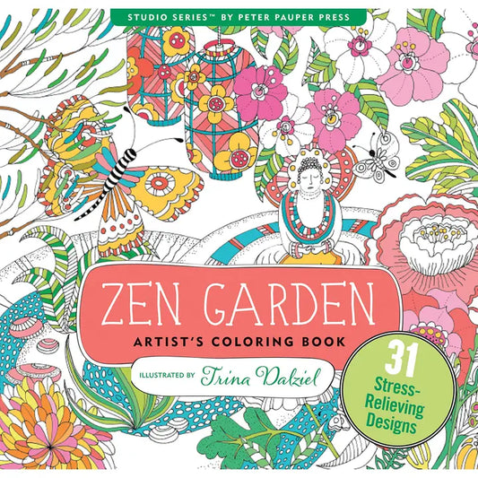 Coloring Book - Zen Garden Artist's