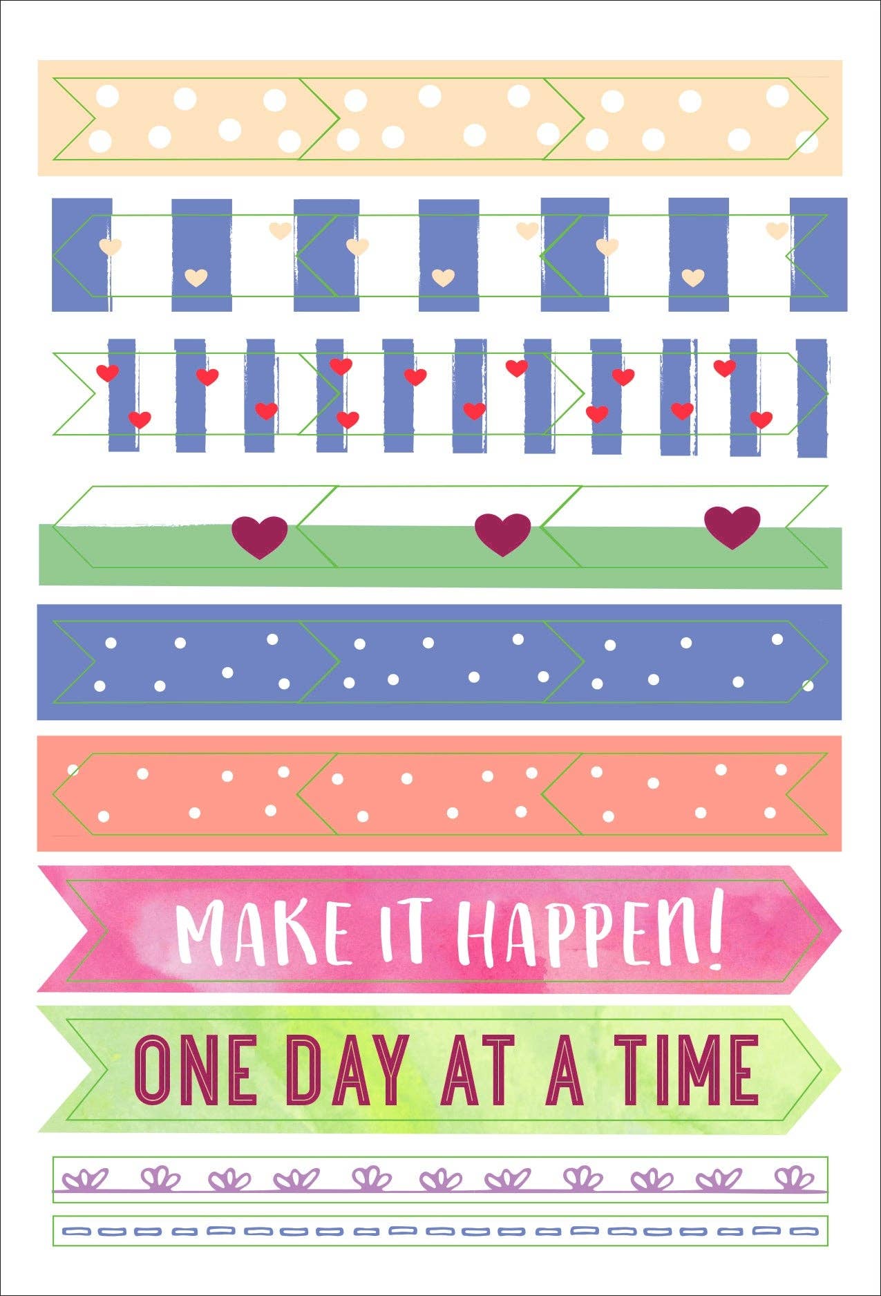 Stickers - Essentials She Believed She Could Planner
