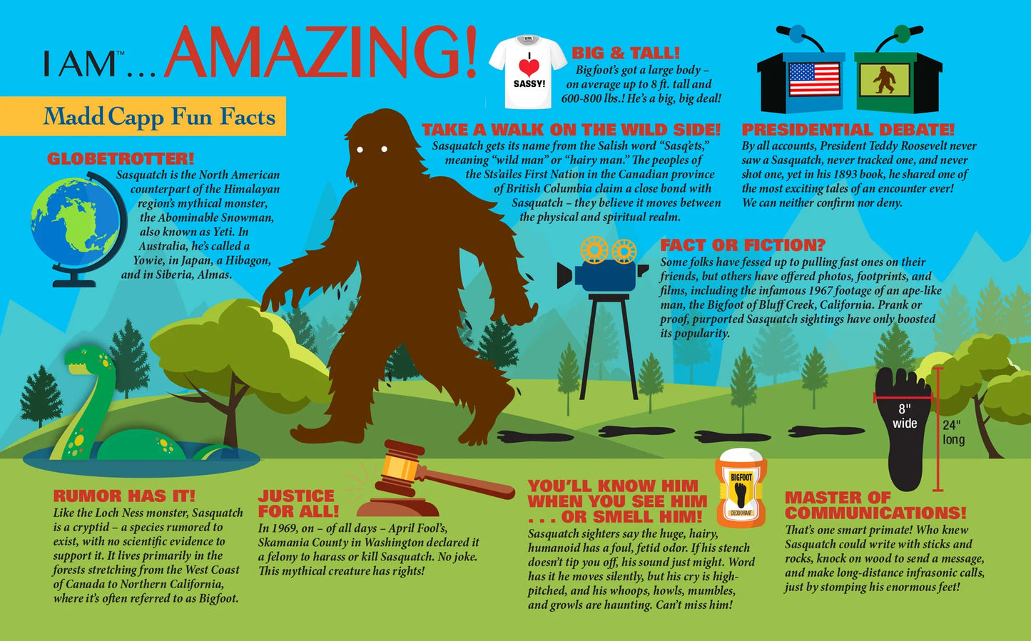 Puzzle -  Piece 1000 - I am Sasquatch