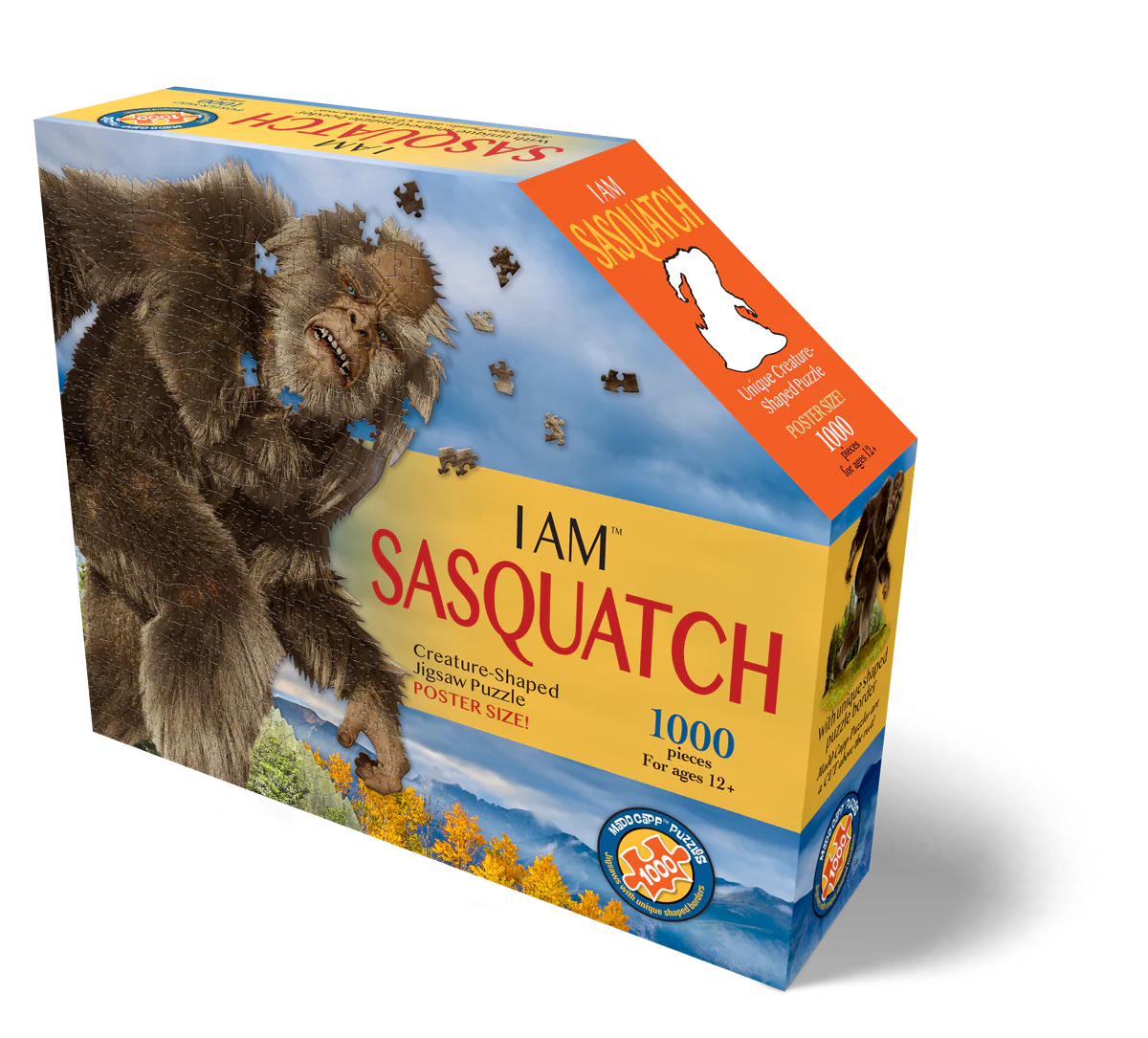 Puzzle -  Piece 1000 - I am Sasquatch