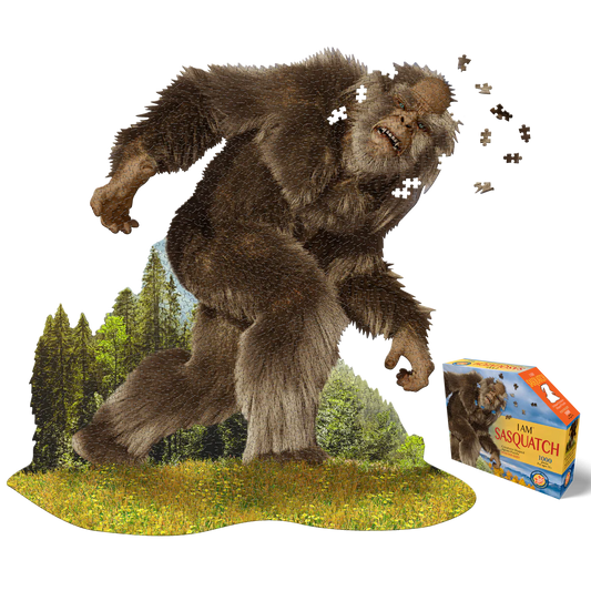 Puzzle -  Piece 1000 - I am Sasquatch