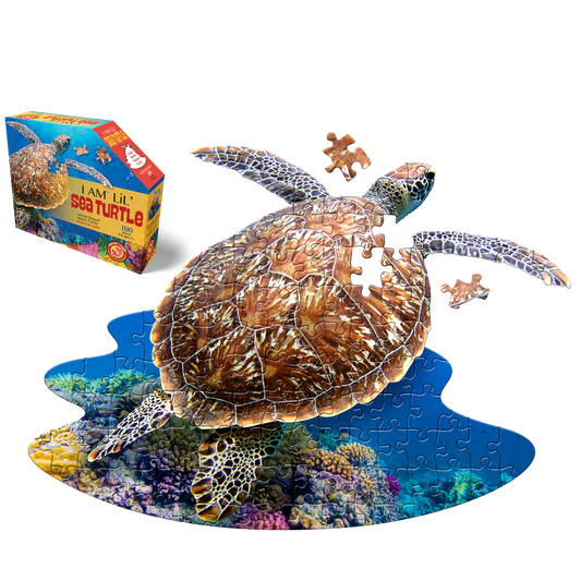 Puzzle - 100 Piece - I am Lil' Sea Turtle