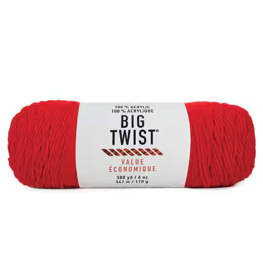 Yarn - Big Twist - Varsity Red
