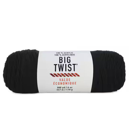 Yarn - Big Twist - Black