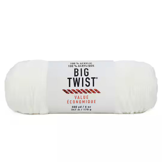 Yarn - Big Twist - White