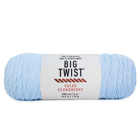 Yarn - Big Twist -  Sky Blue