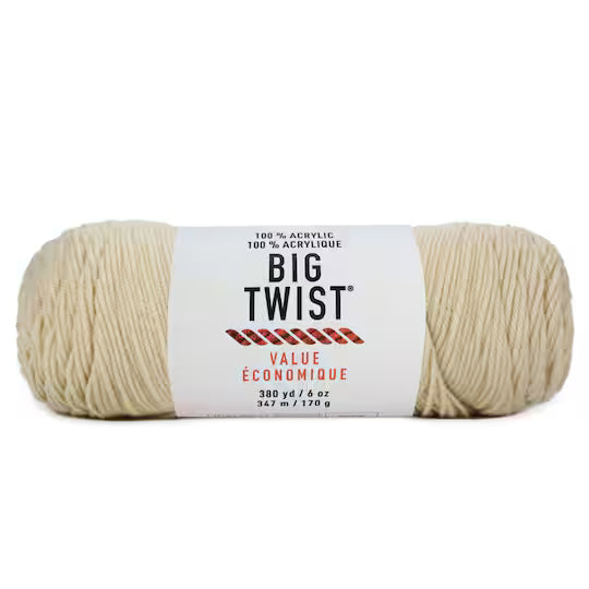 Yarn - Big Twist -  Cream