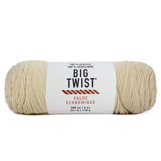 Yarn - Big Twist -  Cream