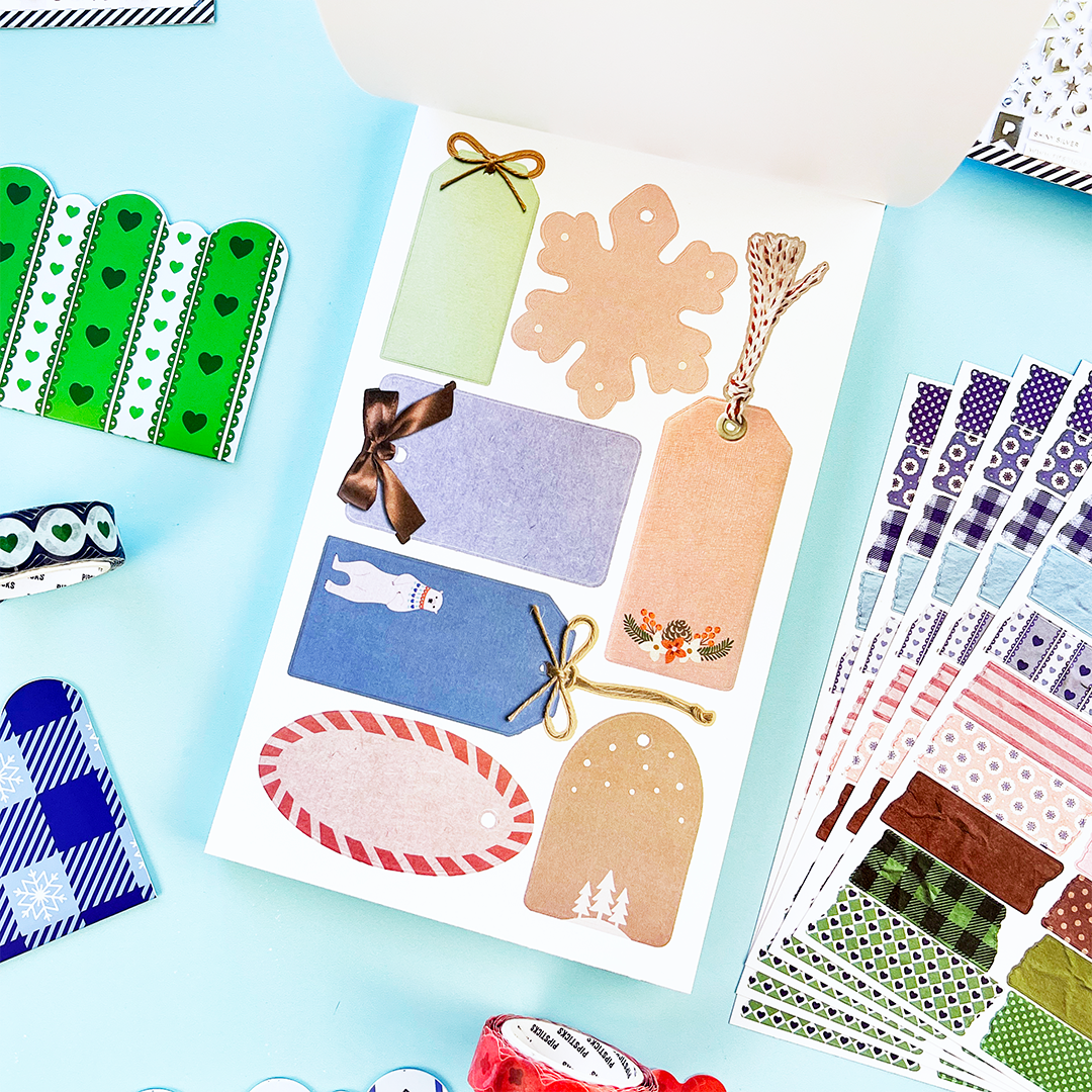 Stickers - Winter Whimsy Junk Journal Sticker Book