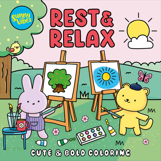 Coloring Book - Rest & Relax
