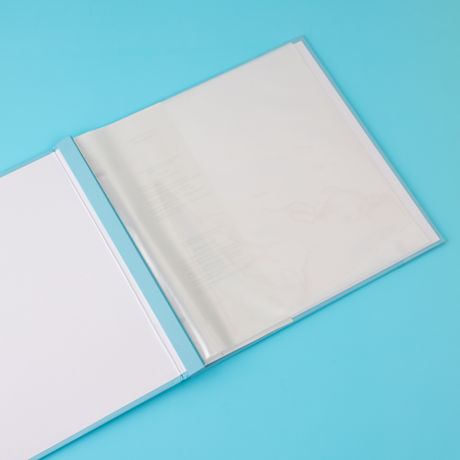 Album - Colorbok Post Bound Fabric Album 12"X12" - Teal