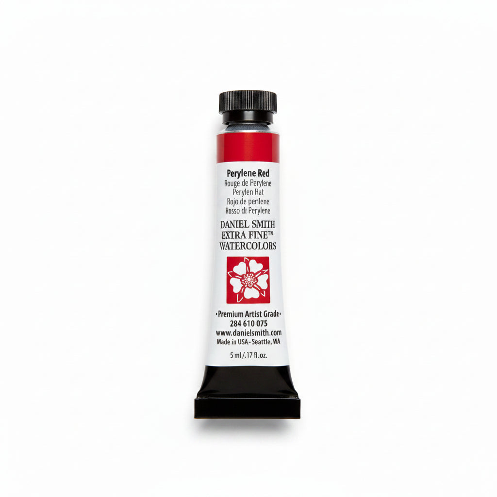 Paint - Daniel Smith Extra Fine Watercolor Paint 5ml Tube - Perylene Red