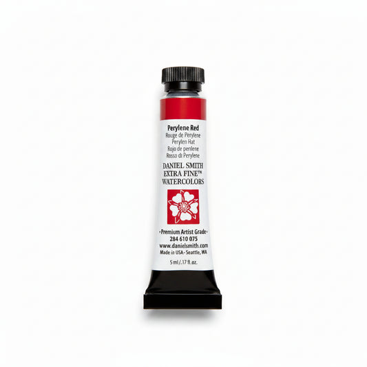 Paint - Daniel Smith Extra Fine Watercolor Paint 5ml Tube - Perylene Red