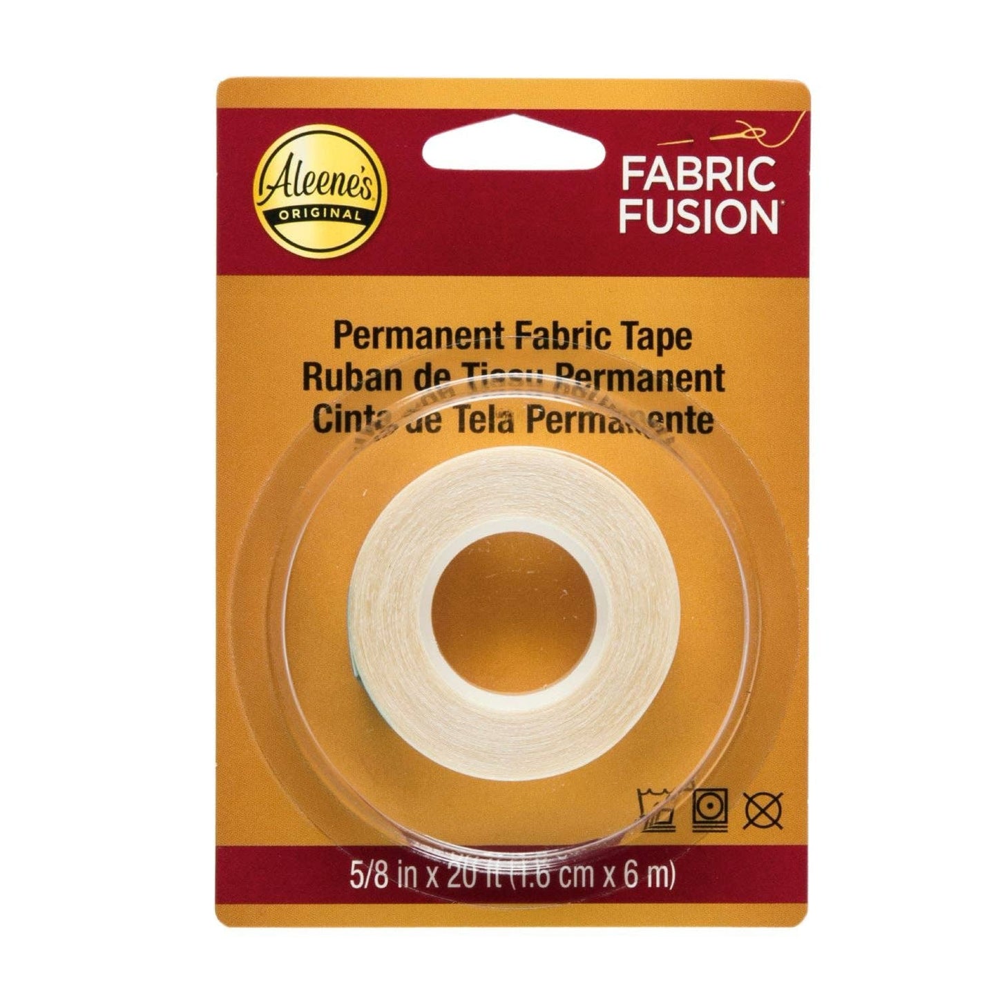 Adhesive - Aleenes Fabric Fusion 5/8-inch Permanent Fabric Tape 20 ft.