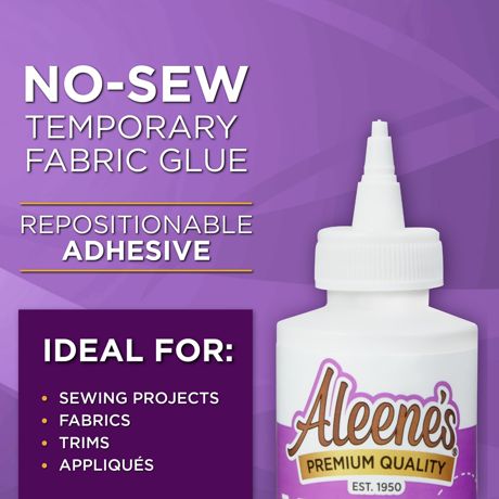 Fabric Glue - Aleene's No-Sew Fabric Glue