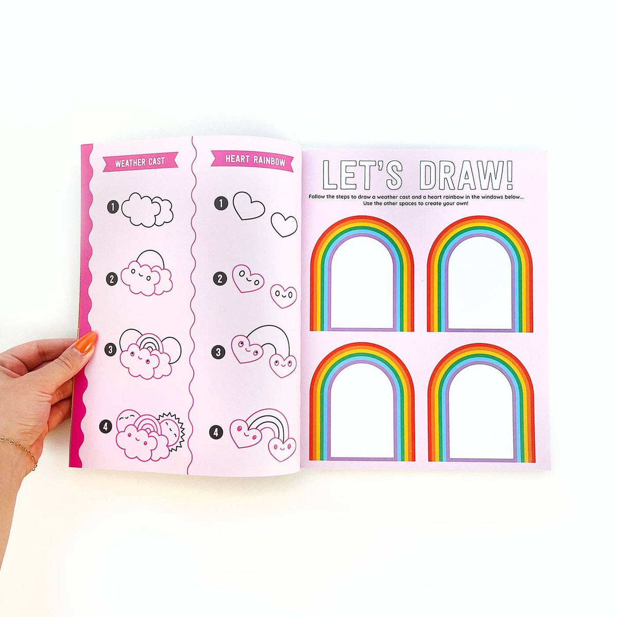 Stickers - Draw-Along Rainbow Sticker Book