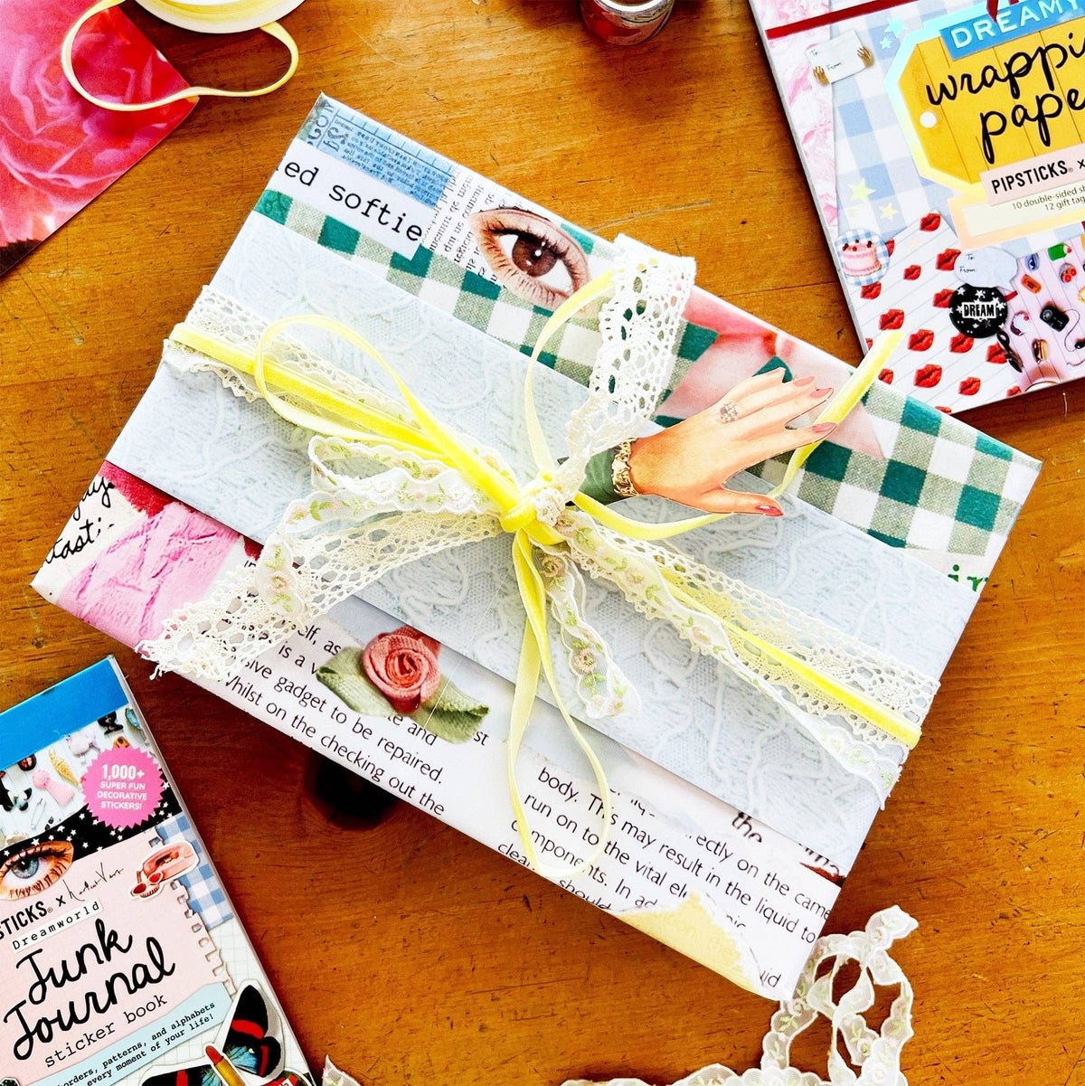 Wrapping Paper - Haricot Vert Dreamy Wrapping Paper Book