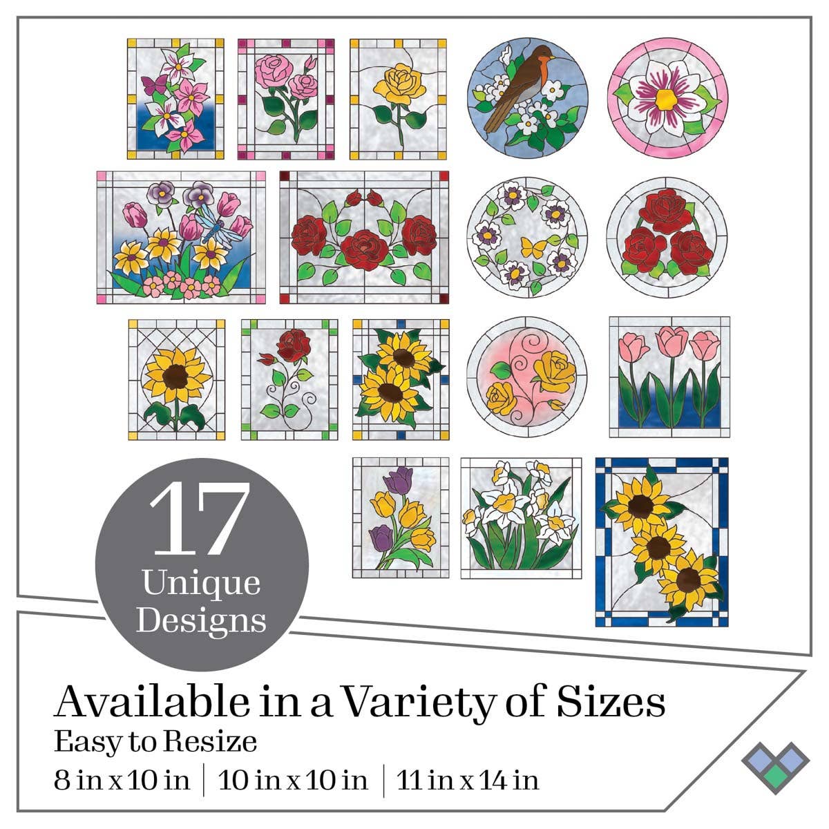 Gallery Glass - Pattern Packs - Floral