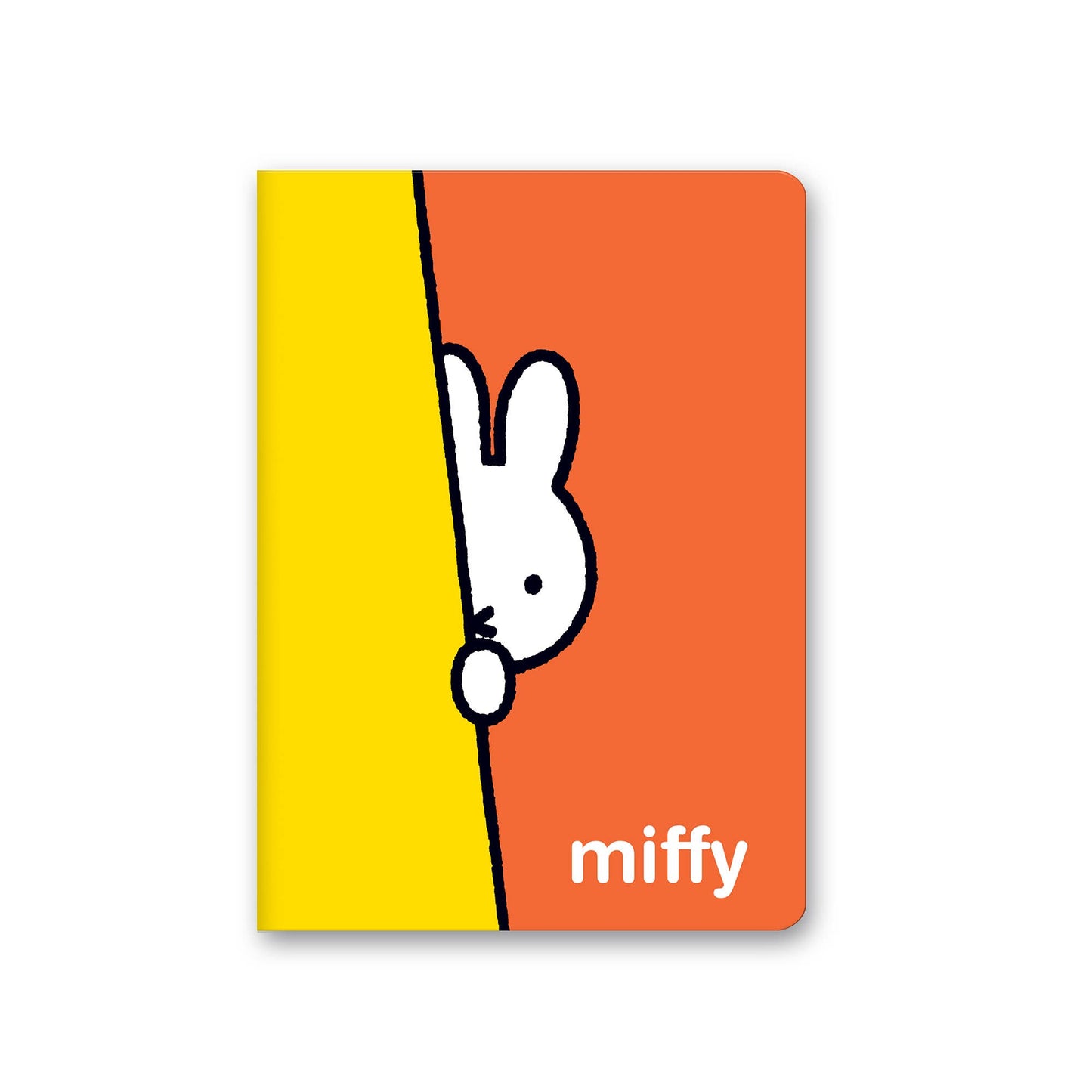 Notebook - Hardcover Notebook with Enamel Bookmark Classic Miffy