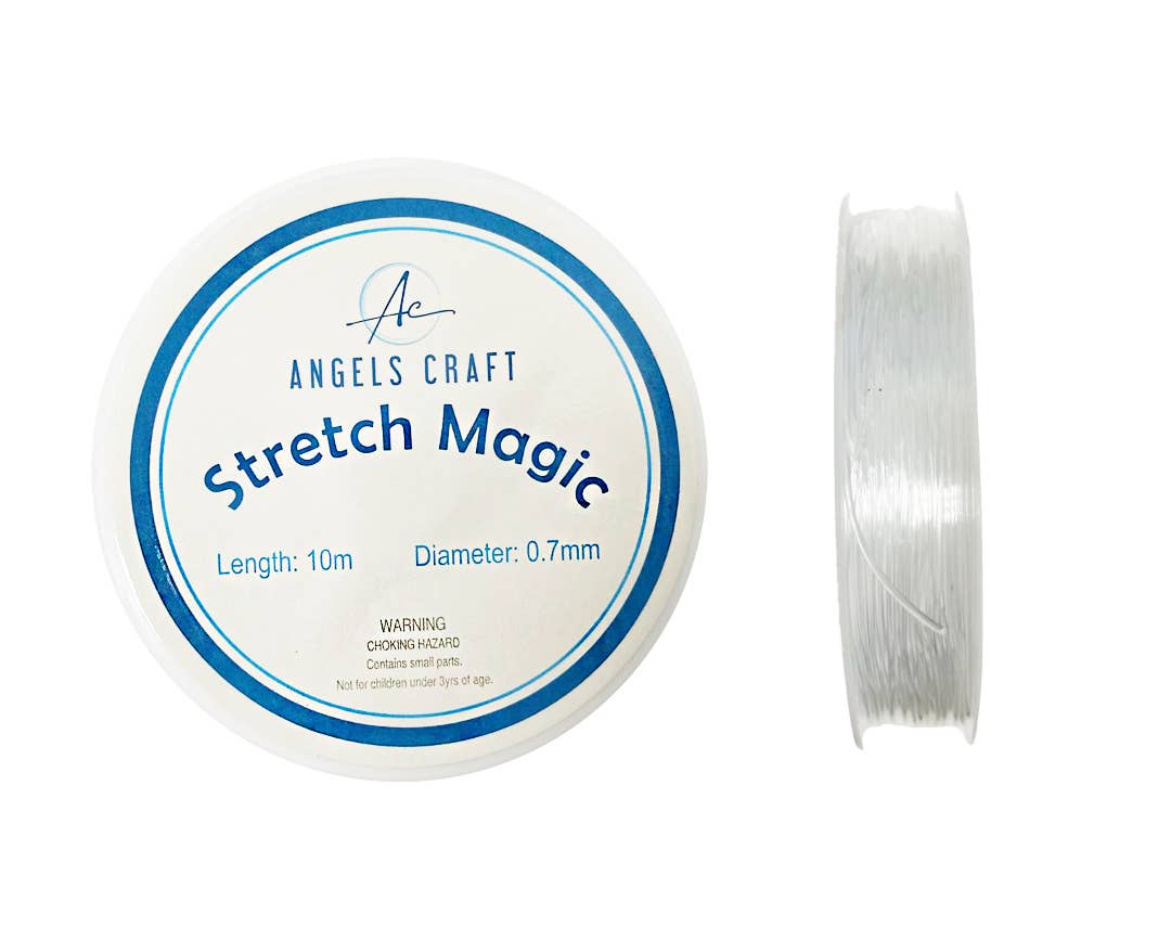 Elastic - Beading Cord: 196.9 In x 0.04 In