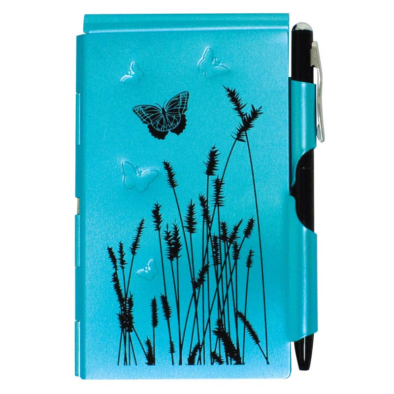 Flip Note - Blue Butterfly