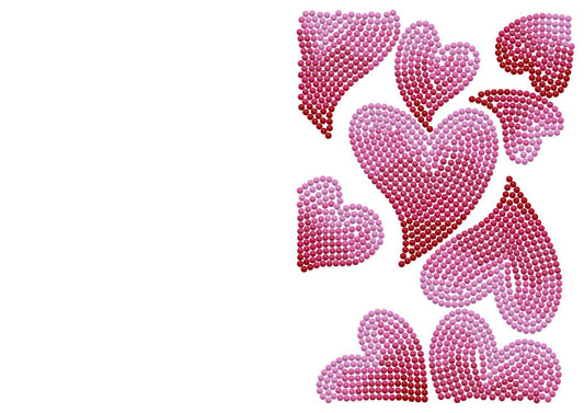 Card - Hearts Swirl