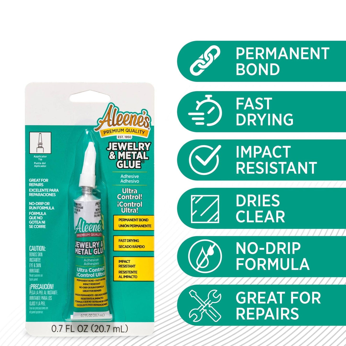 Adhesive - Aleene's Jewelry & Metal Glue .7 fl. oz.
