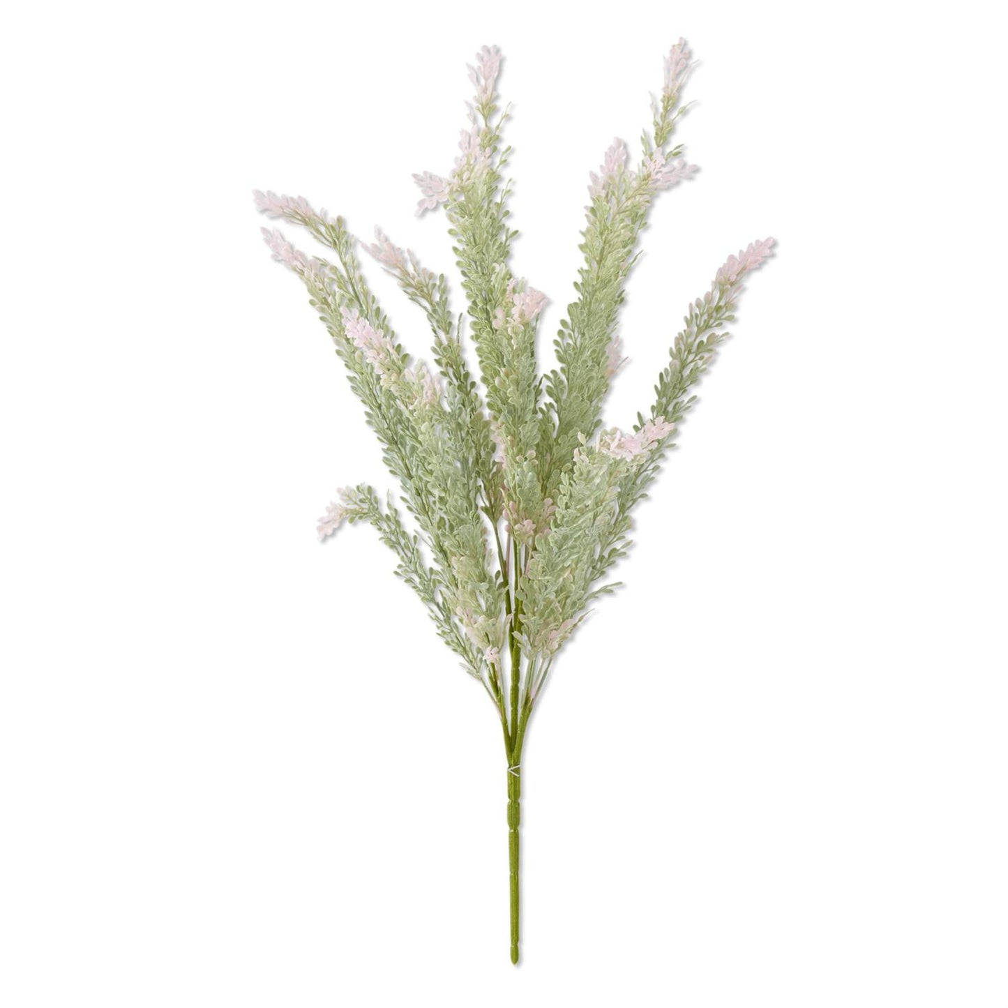 Flower - 23 Inch Soft Green w/Pink Foliage Real Touch Bush