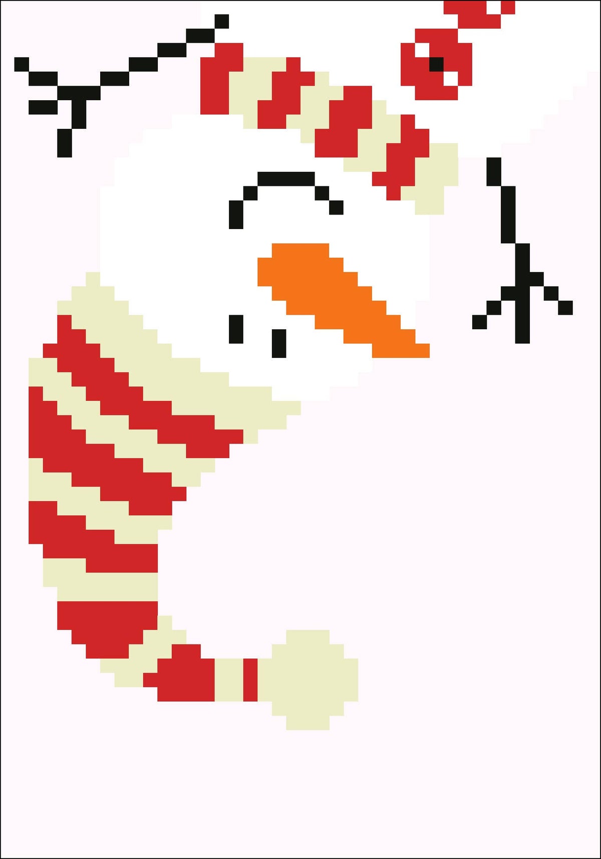 Card - Merry Christmas Snowman