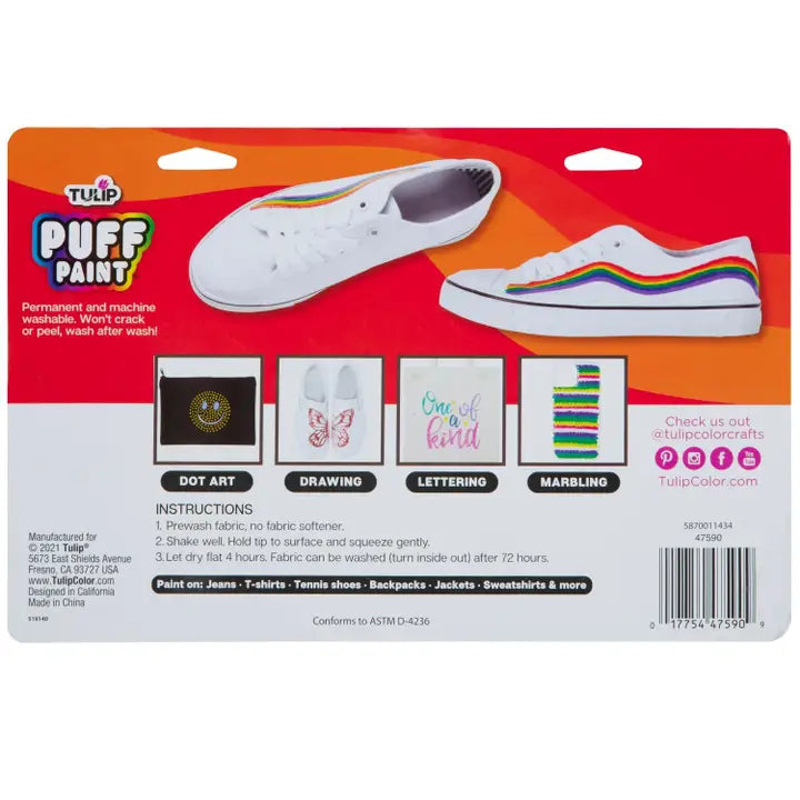 Paint - Puff Paint Essentials .75 Fl oz 10 Pack