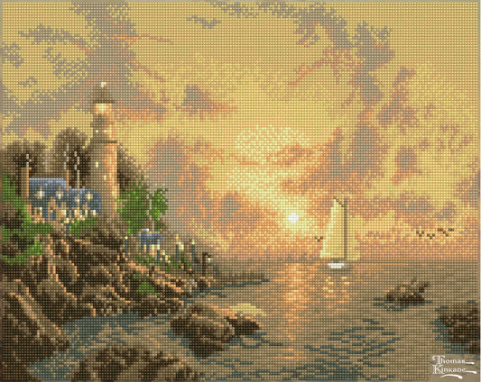 Diamond Dotz - Thomas Kinkade Sea of Tranquility