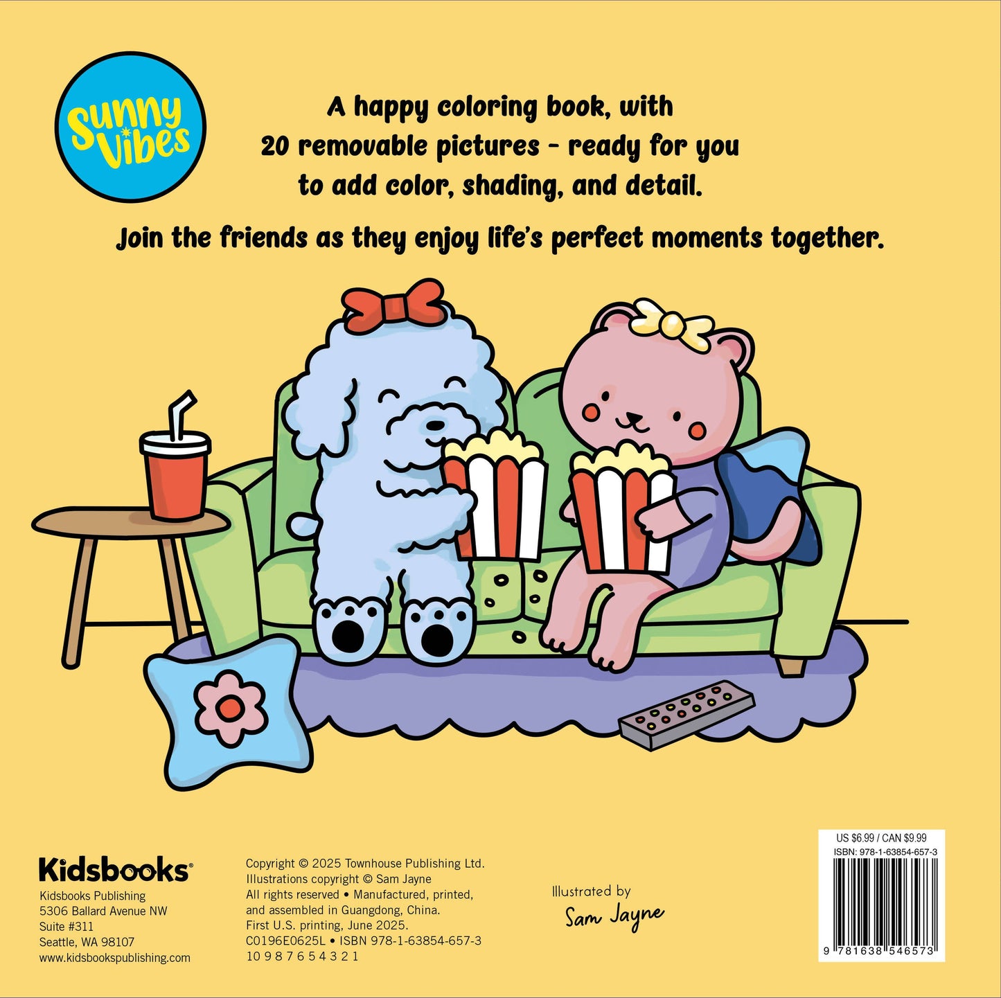 Coloring Book - Comfy & Cozy