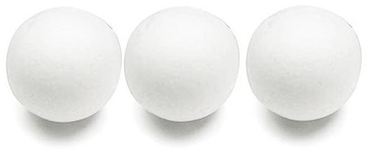 Foam Balls -  Assorted Sizes 1"-7", white: EB-005 3" (3-ct)