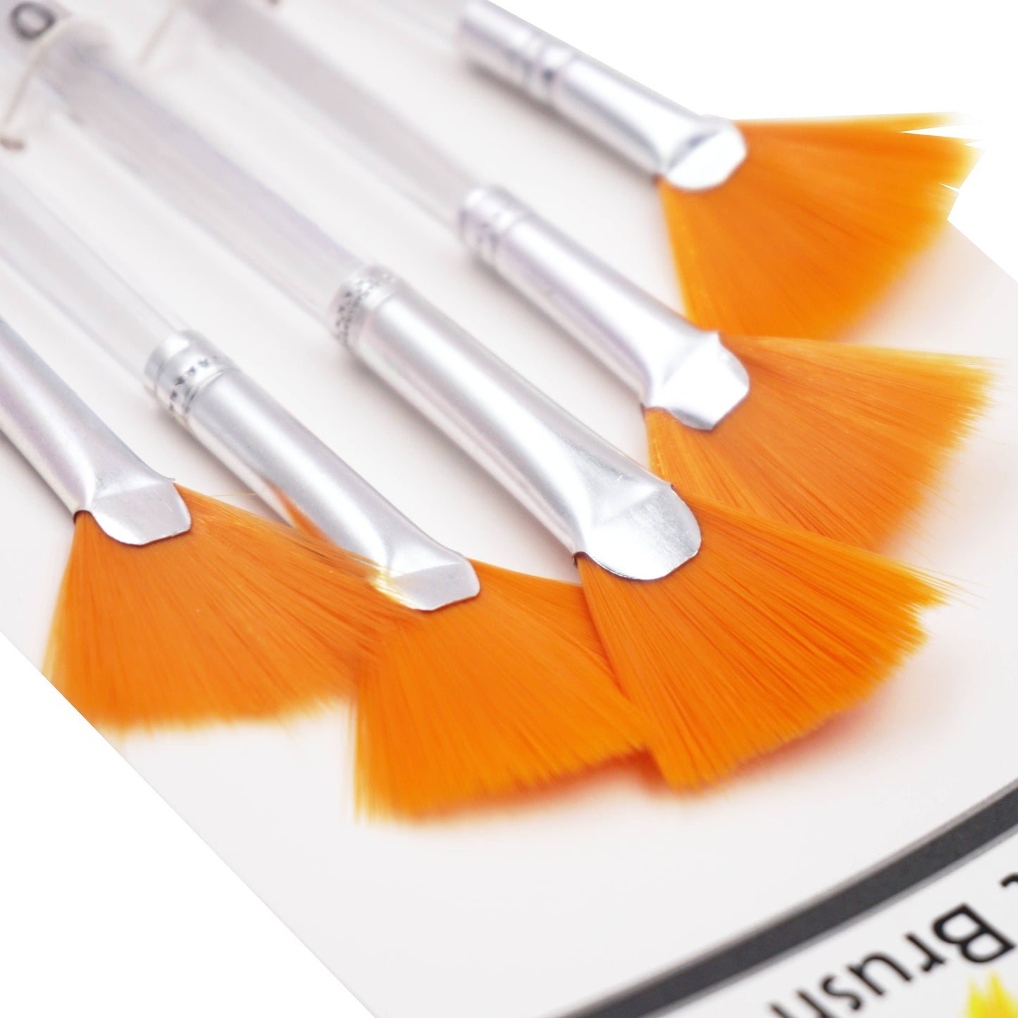 Paint Brush - Set, 5 Brushes Pointed