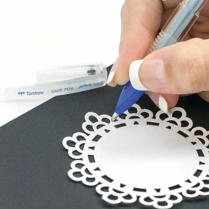 Glue Pen - Blue Mono