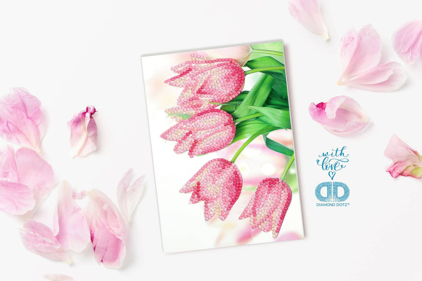 Card - Romantic Tulips