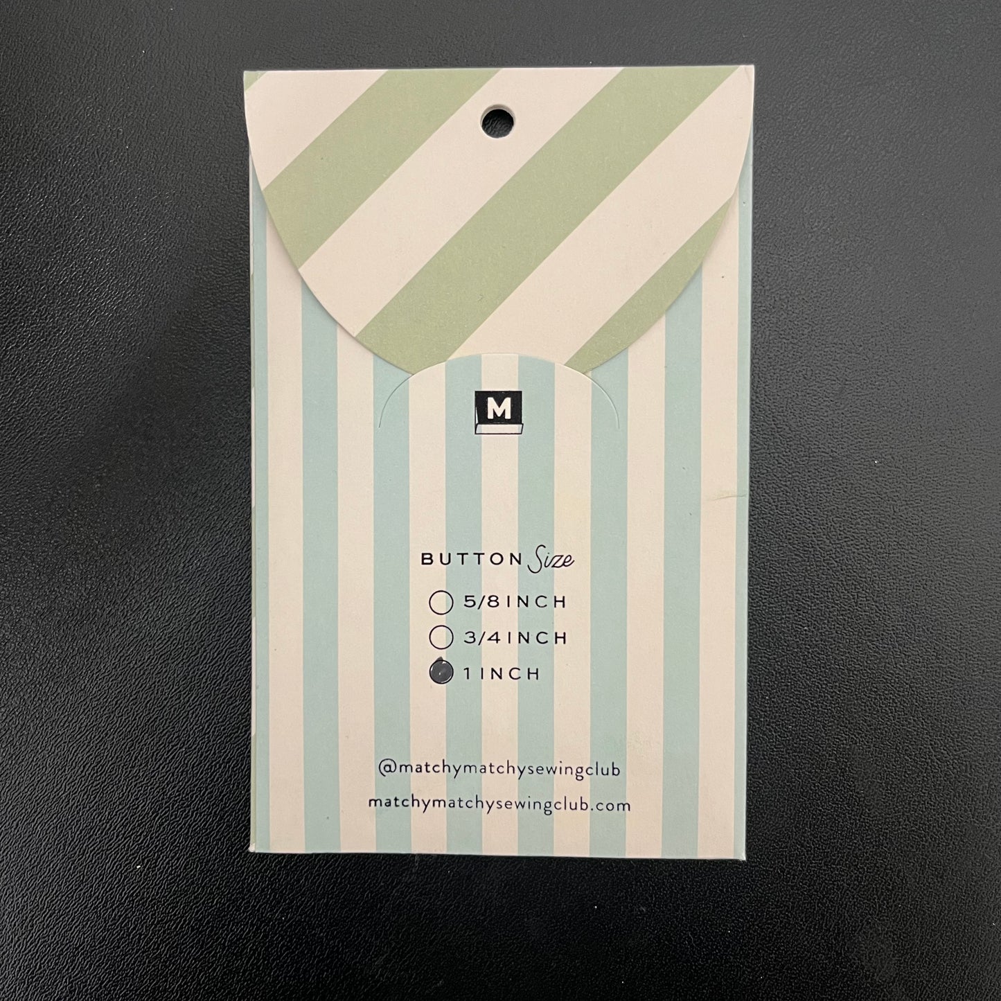 Buttons - Amber 1" Corozo Nut Set of 4