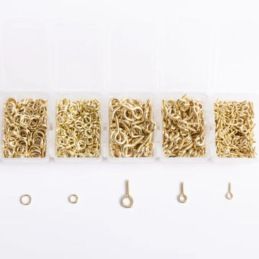 Jewelry - Gold Essential Connections Kit, 1,215pcs