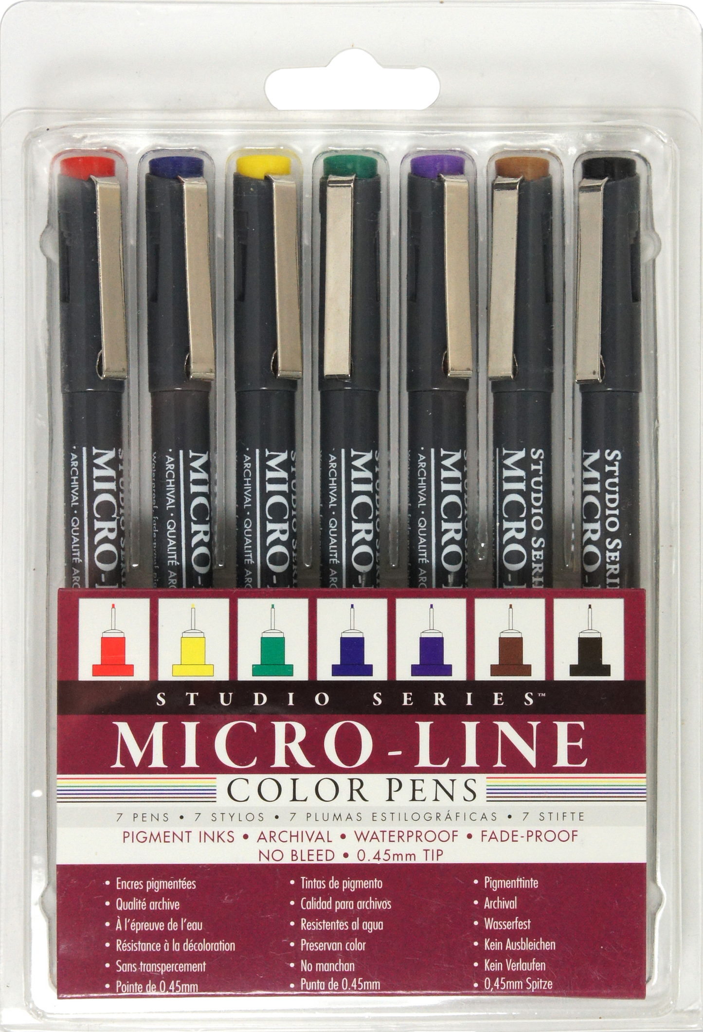 Pens - Studio Series Color Micro-Line Set (Set of 7)