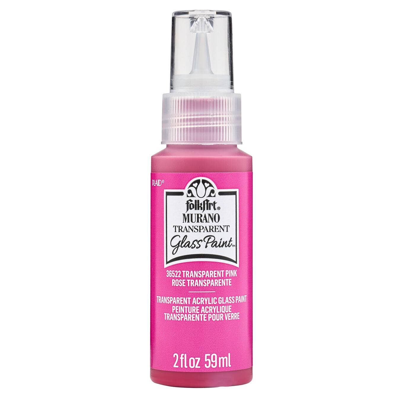 Paint-  Murano Glass Paint - 2 oz: Opaque White
