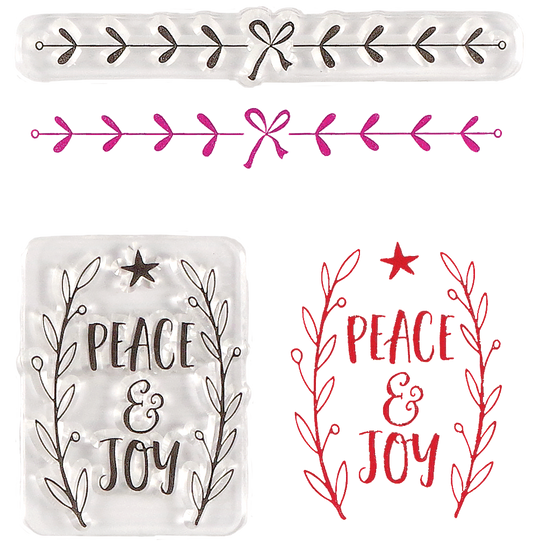 Stamps - Christmas Clear Silicone Stamp Set